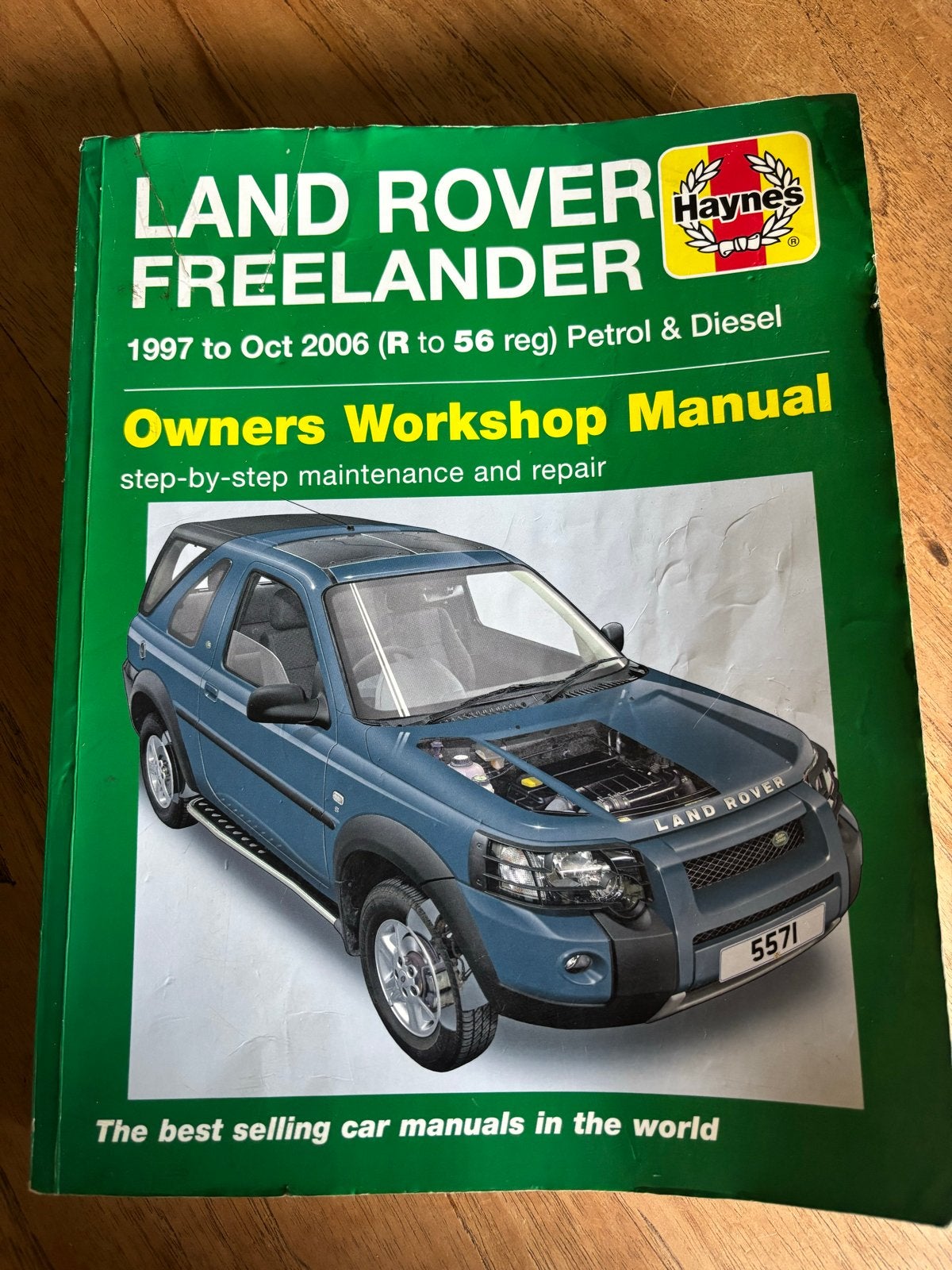 Land Rover Freelander Haynes Werkplaatshandboek (1997-2006), Ophalen of Verzenden