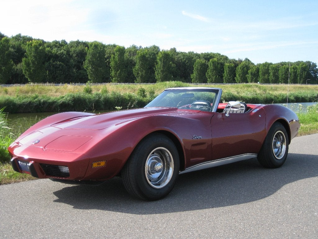 Corvette Stingray convertible Engine V8, Auto's, Ford, Particulier, Mustang, Benzine, Cabriolet, Automaat, Rood, Zwart, Leder