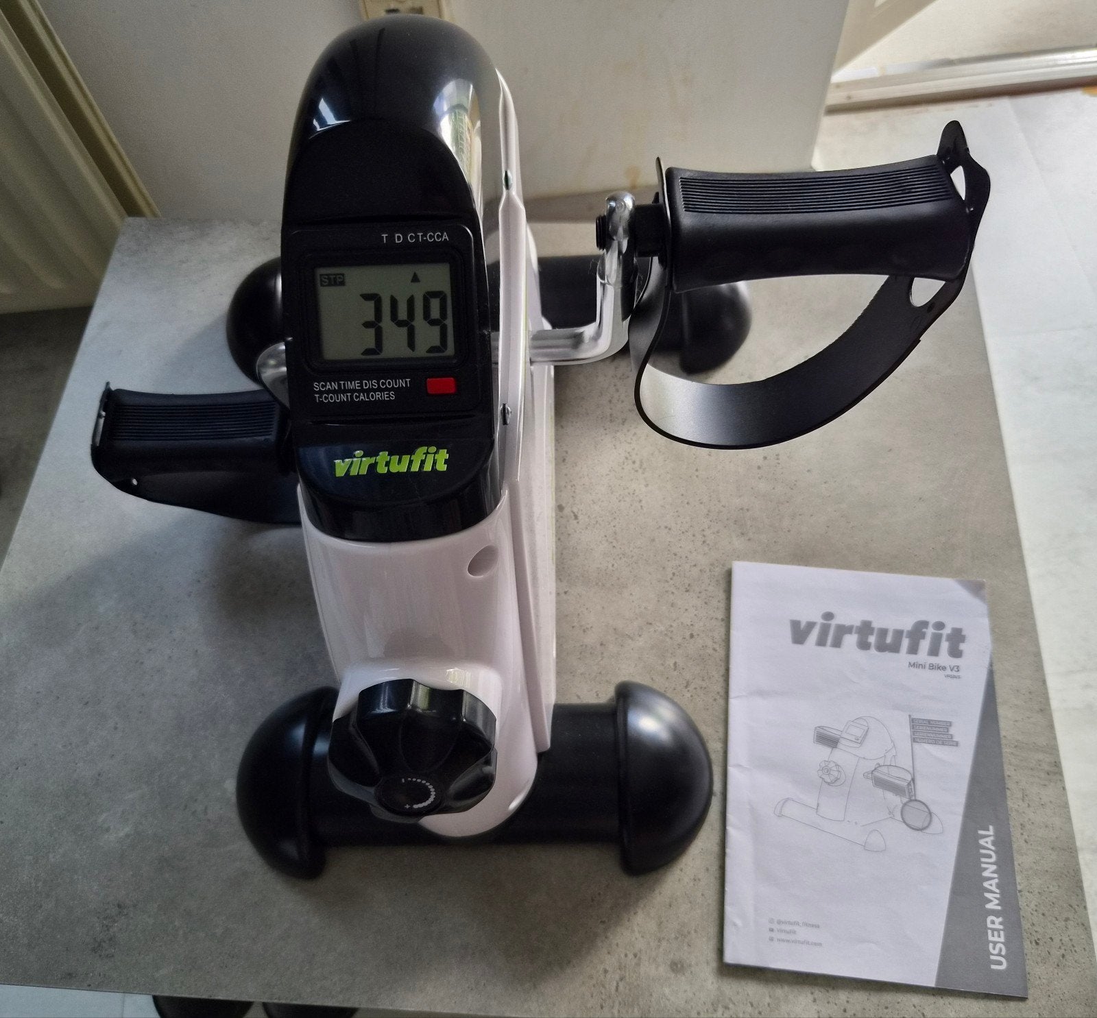 Virtufit Mini Bike V2 - Compacte Hometrainer, Kunststof, Ophalen of Verzenden, Zo goed als nieuw, Hometrainer