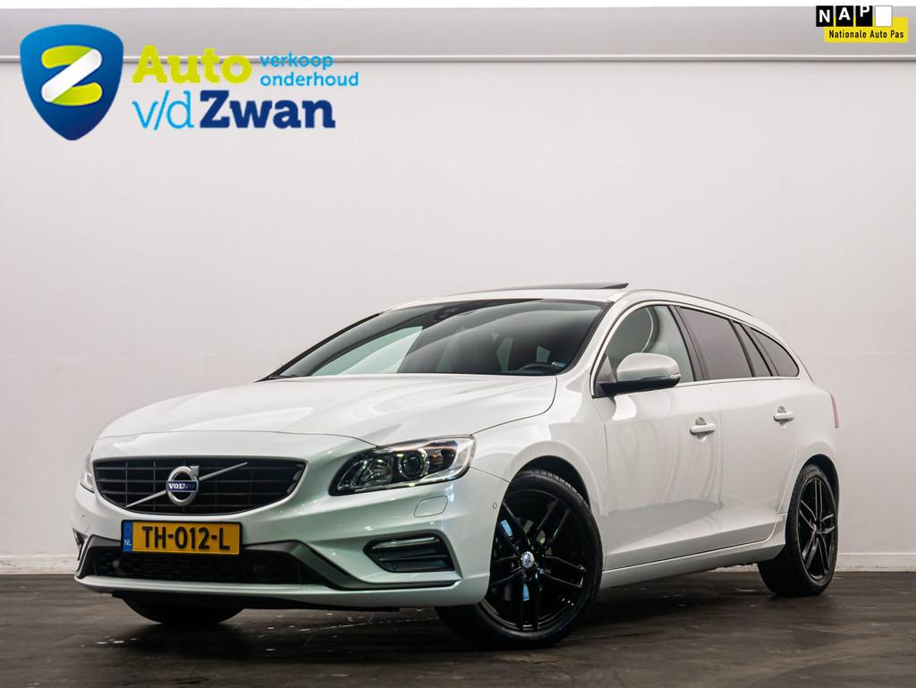 Volvo V60 2.0 T4 Business Sport Trekhaak/Bluetooth/R-design, Auto's, Volvo, Bedrijf, Te koop, V60, ABS, Achteruitrijcamera, Airbags