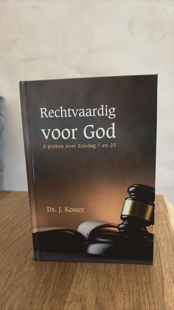KR-1 Ds J Koster - Rechtvaardig voor God, Ophalen of Verzenden, Gelezen, J. Koster
