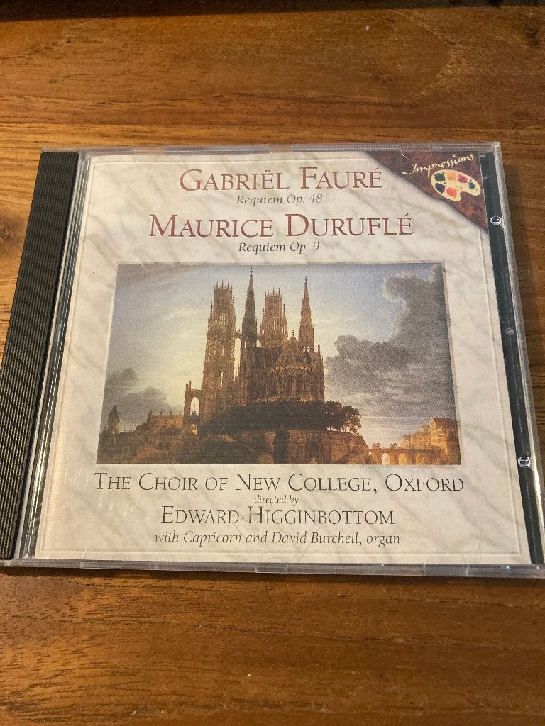 Gabriel Faure - Requiem Op. 48 / Maurice Durufle - Requiem O, Verzenden, Classicisme, Zo goed als nieuw, Orkest of Ballet