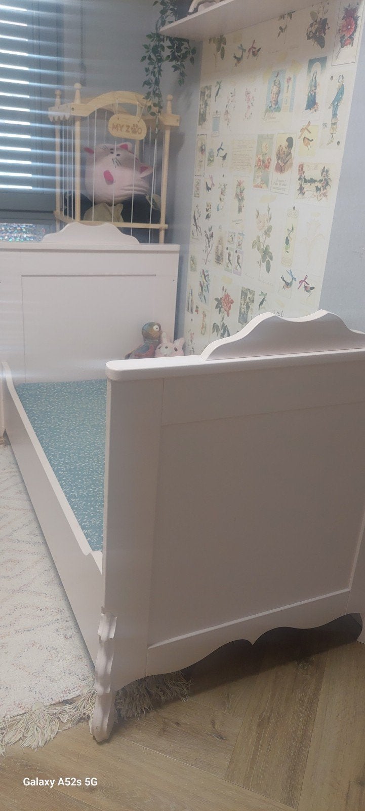 Houten peuterbed/ledikant 140x70cm, Kinderen en Baby's, Ophalen, Gebruikt, 140 tot 160 cm, 70 tot 85 cm