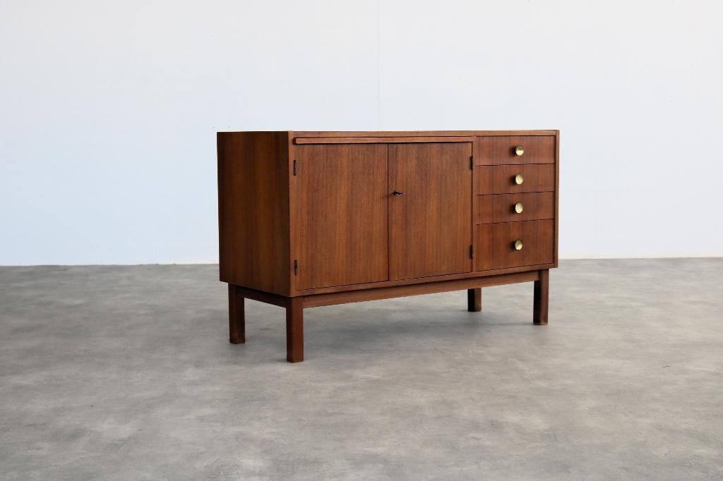 vintage sideboard | dressoir | jaren 60 | Zweeds, ., 150 tot 200 cm, Ophalen of Verzenden, Overige materialen