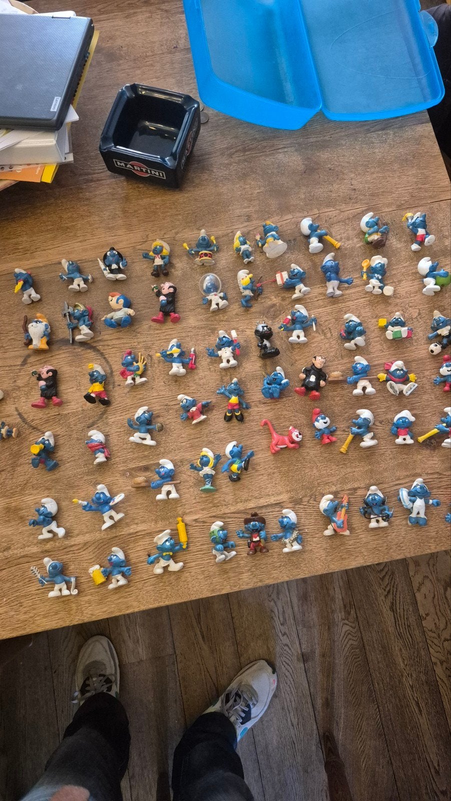 Grote collectie Smurfen beeldjes - Vintage en modern, Ophalen of Verzenden, Gebruikt, Jongen of Meisje