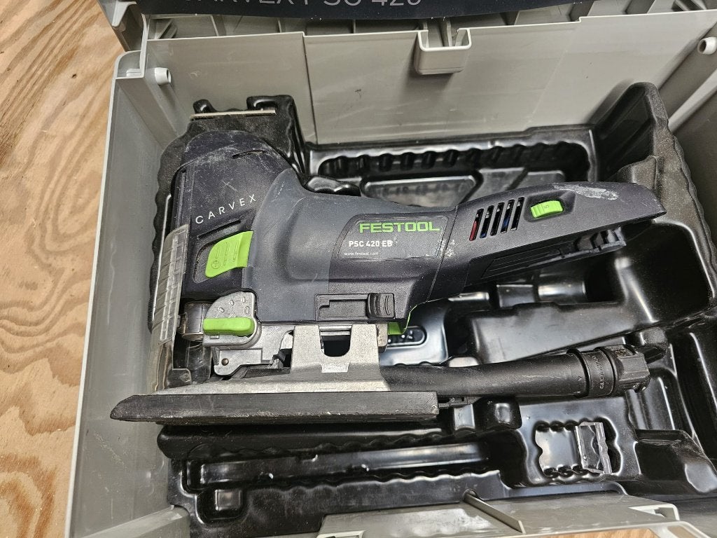 Festool decoupeerzaag Carvex / met fabrieksgarantie, Doe-het-zelf en Verbouw, Ophalen of Verzenden, Gebruikt