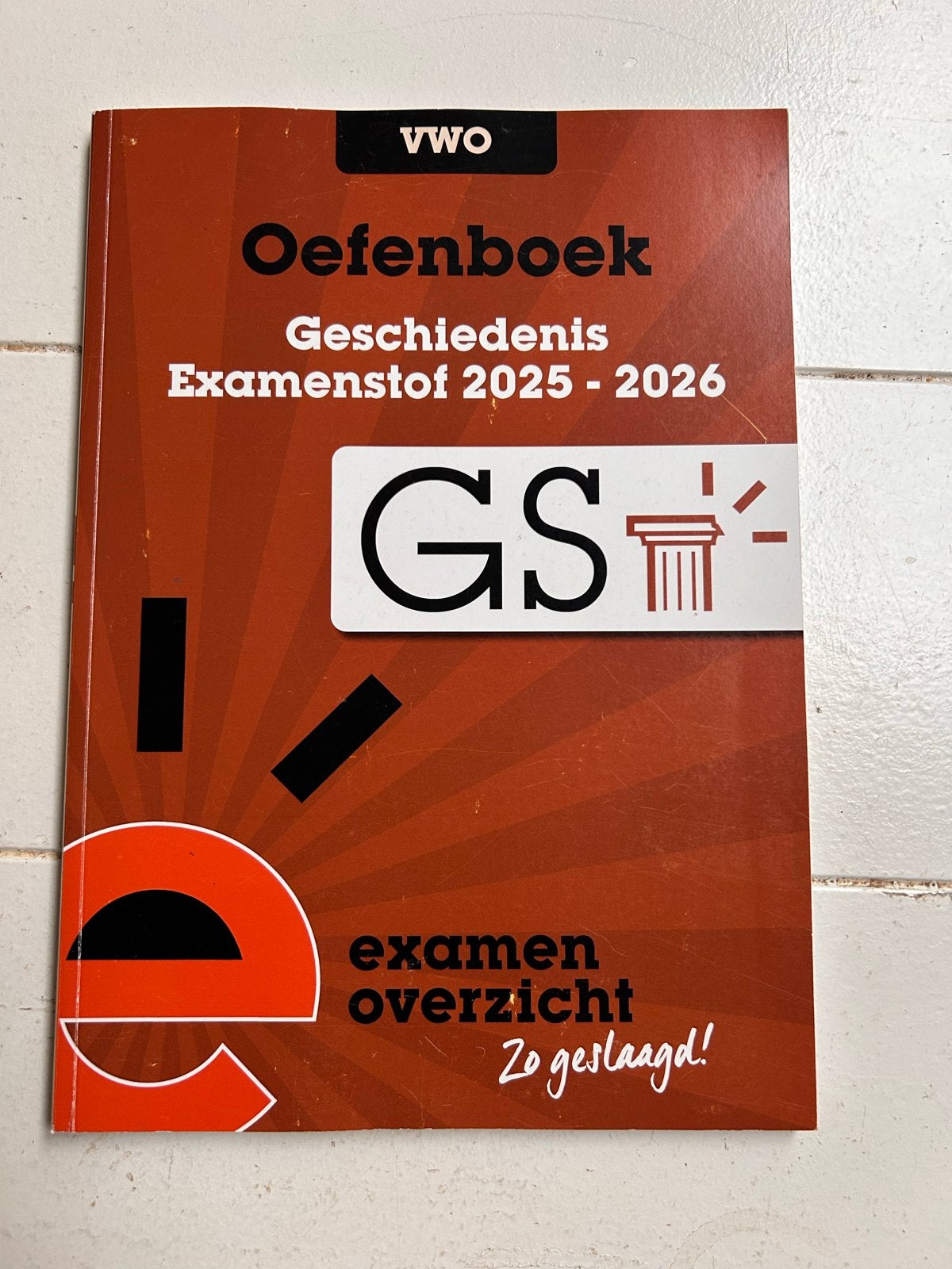 Oefenboek Geschiedenis VWO Examenstof 2025-2026, Boeken, Ophalen of Verzenden, Zo goed als nieuw, VWO, Geschiedenis