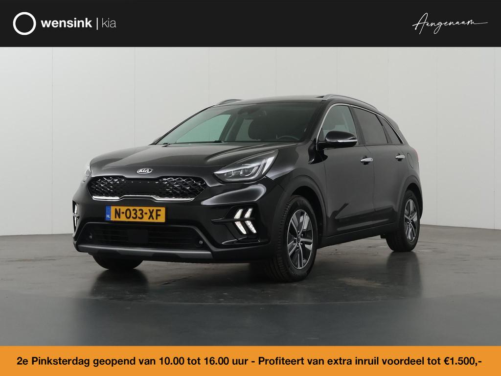 Kia Niro 1.6 GDi Hybrid ExecutiveLine | Lederen Bekleding |, Auto's, Kia, Gebruikt, Euro 6, 2 kWh, Zwart