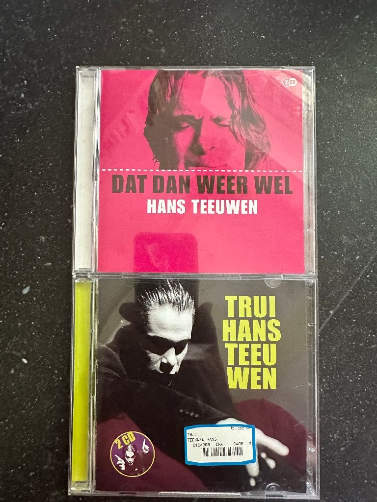 Hans Teeuwen – Trui + Dat dan weer wel | 2 dubbel-cd’s, Ophalen of Verzenden, Zo goed als nieuw, Boxset