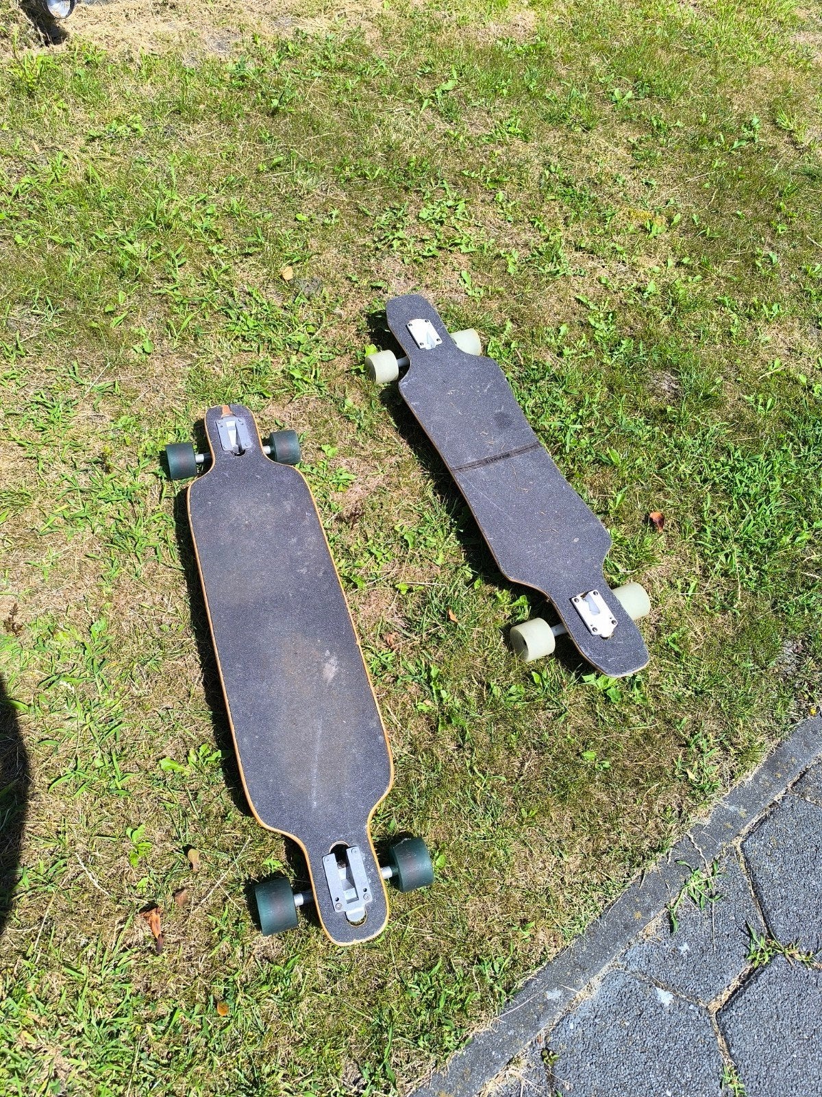 2 Longboards Skateboard - Gebruikt maar in goede staat, Sport en Fitness, Skateboarden, Gebruikt, Skateboard, Longboard, Ophalen