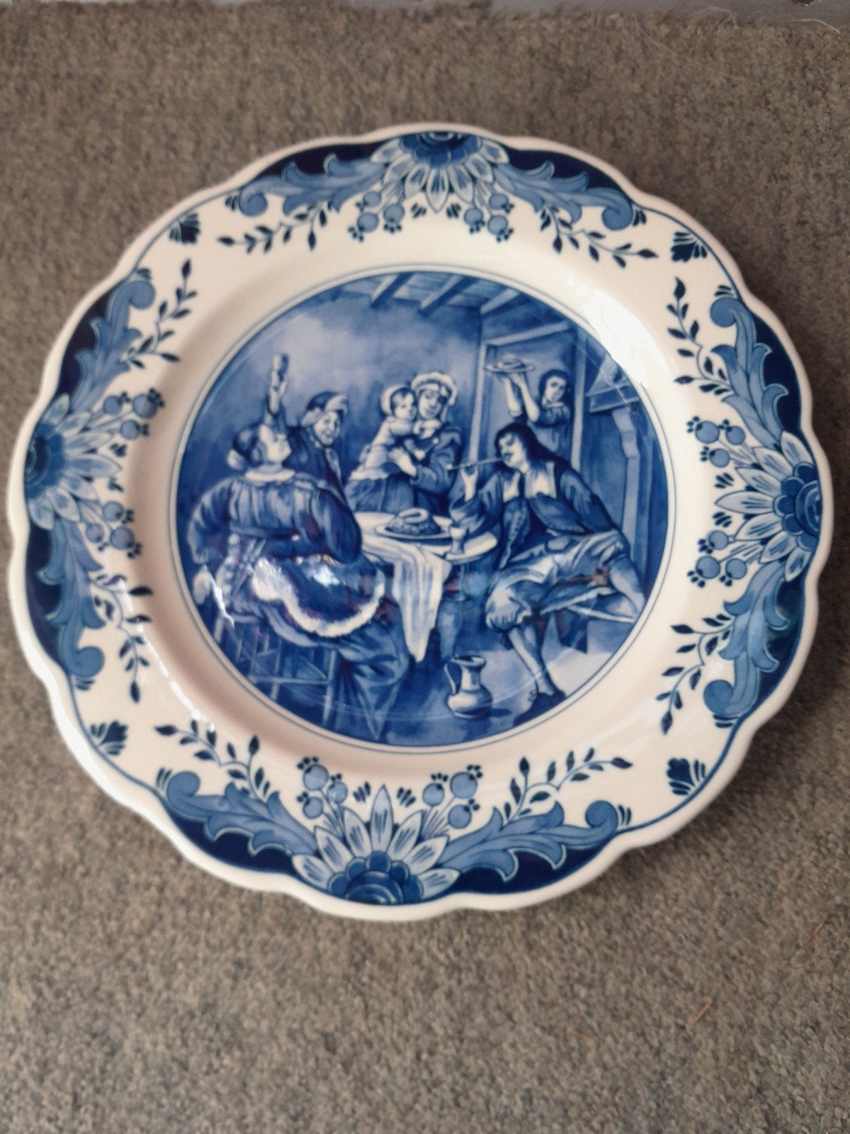 Delfts Blauw Regina Wandbord - Holland 426, Antiek en Kunst, Antiek | Wandborden en Tegels, Ophalen of Verzenden