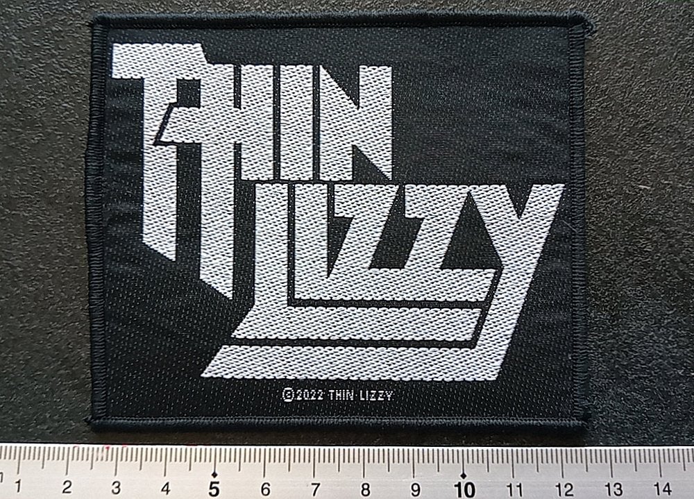 Thin Lizzy vrij  mooie en nieuwe logo patch t61 rock, Ophalen of Verzenden, Nieuw, Kleding