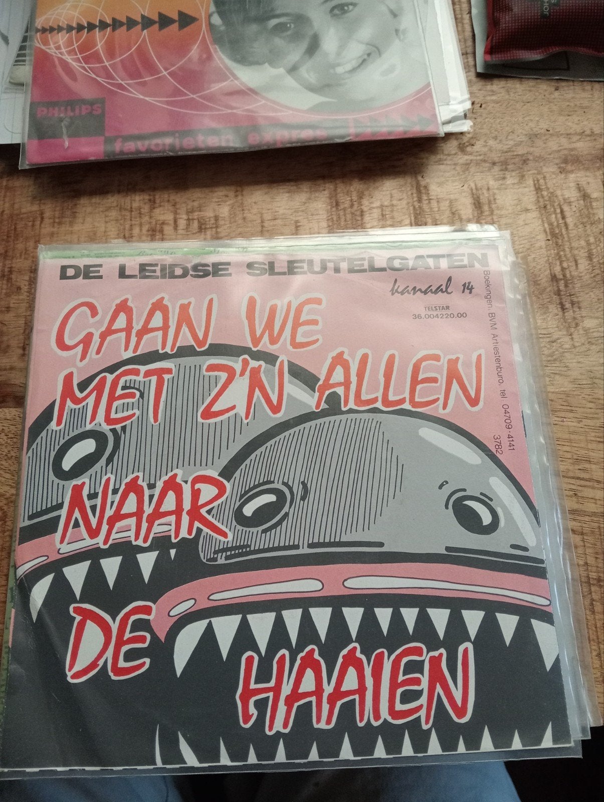 De Leidse sleutelgaten - gaan we met zn allen naar de haaien, Ophalen of Verzenden, Zo goed als nieuw, Overige formaten, Levenslied of Smartlap