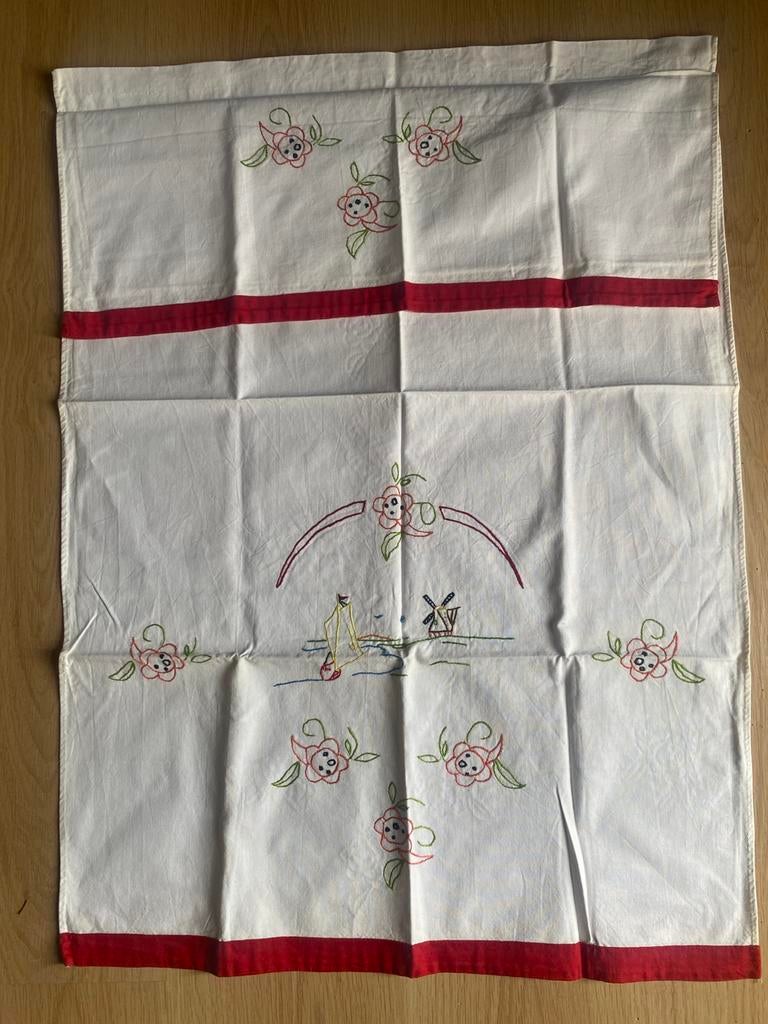 Overhanddoek voor droogdoekenrek, Antiek en Kunst, Antiek | Keukenbenodigdheden, Ophalen of Verzenden