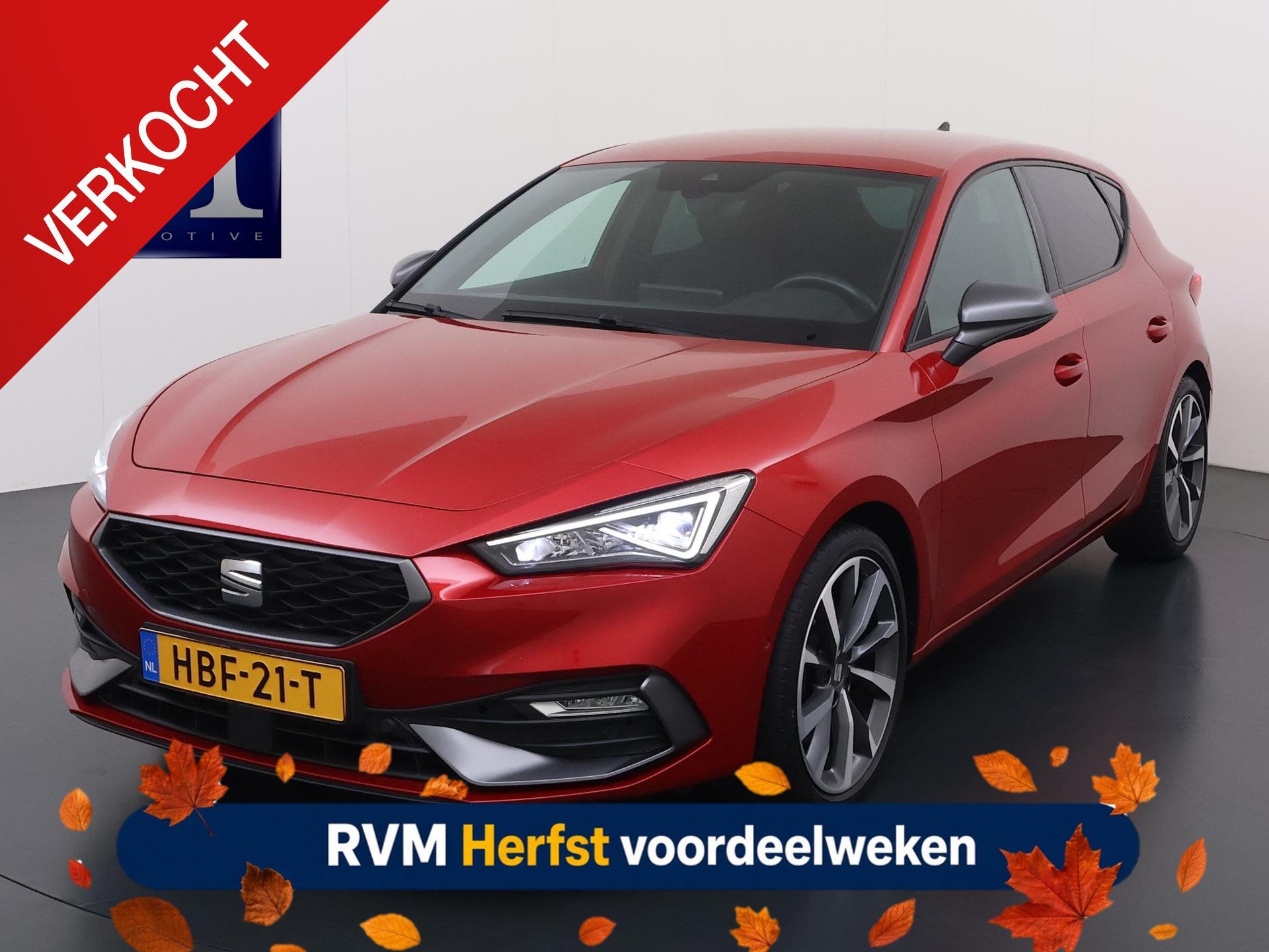 SEAT Leon 1.5 eTSI FR VAN:22.900,- VOOR:19.877,- UW HERFSTVO, Auto's, Stof, 4 cilinders, 150 pk, Geïmporteerd