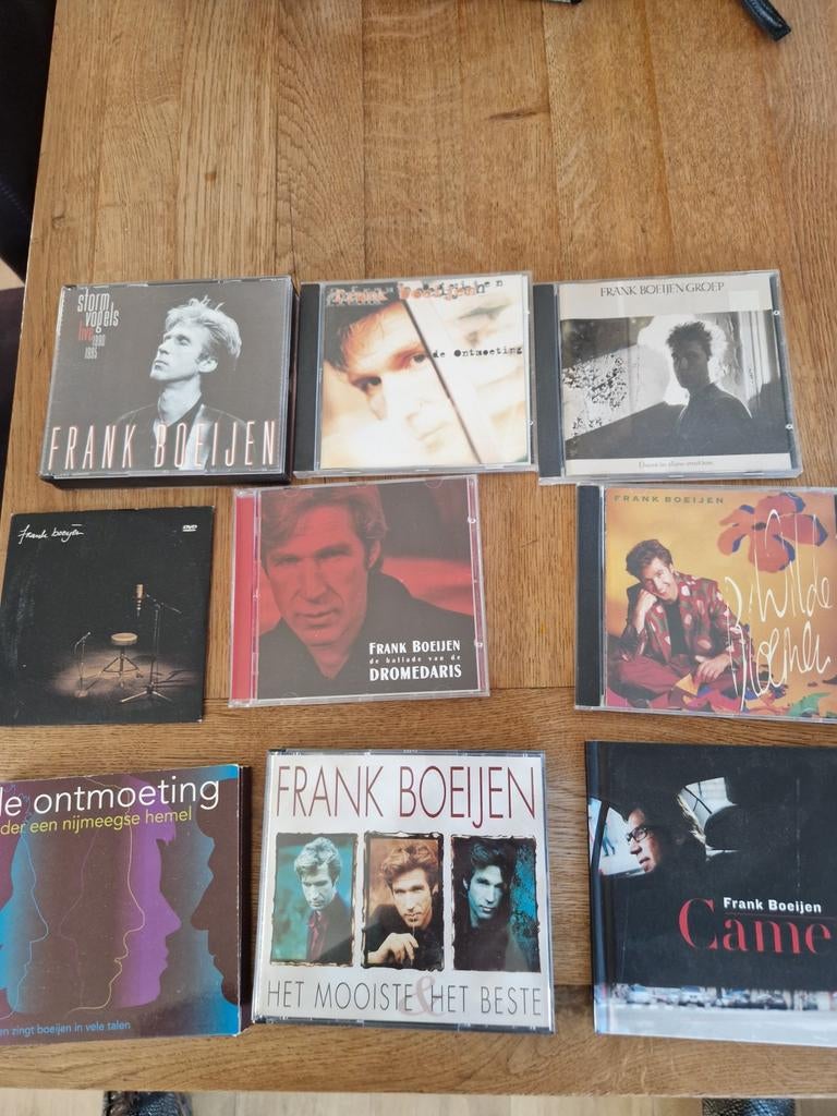 Cd's van Frank Boeijen, Ophalen of Verzenden