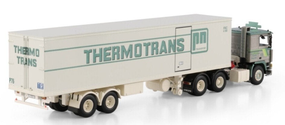 WSI VOLVO F10 + KLASSIEKE KOEL TRAILER - NYHOLM, Hobby en Vrije tijd, Modelauto's | 1:50, Wsi, ., Nieuw, Ophalen of Verzenden