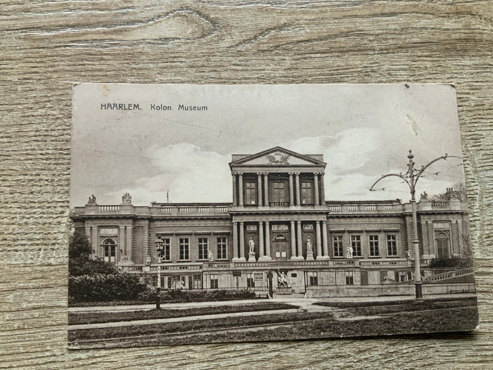 Haarlem, Koloniaal Museum (1922), Ophalen of Verzenden, 1920 tot 1940, Gelopen, Noord-Holland