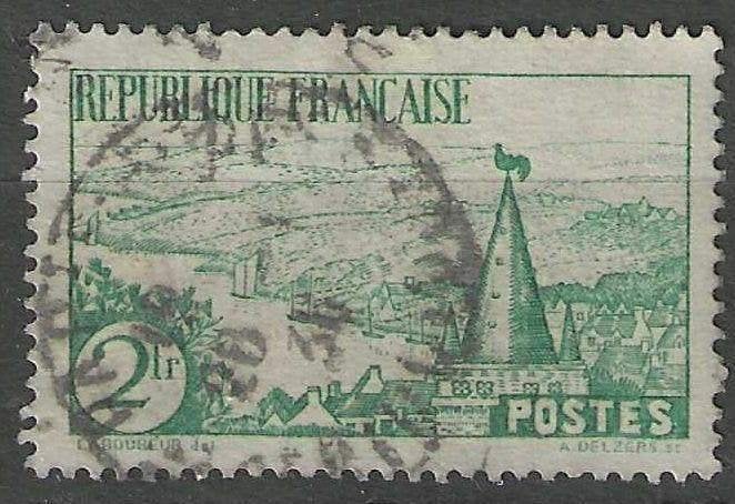 Frankrijk 1935 - Yvert 301 - Landschap in Bretagne (ST), Verzenden, Gestempeld