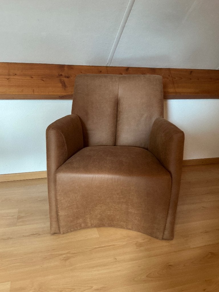 Leolux fauteuil, Ophalen, Overige materialen, Minder dan 75 cm, Zo goed als nieuw