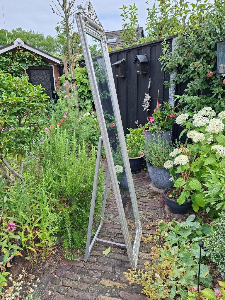 passpiegel vintage look, Huis en Inrichting, Ophalen, Minder dan 50 cm, Zo goed als nieuw, 150 tot 200 cm