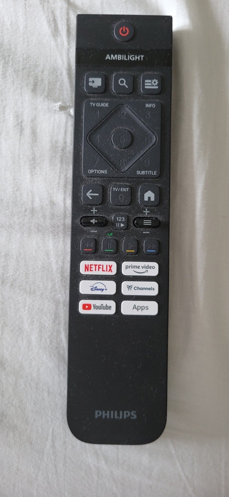 Originele Philips afstandsbediening voor Smart TV, Audio, Tv en Foto, Afstandsbedieningen, Ophalen of Verzenden, Gebruikt, Origineel