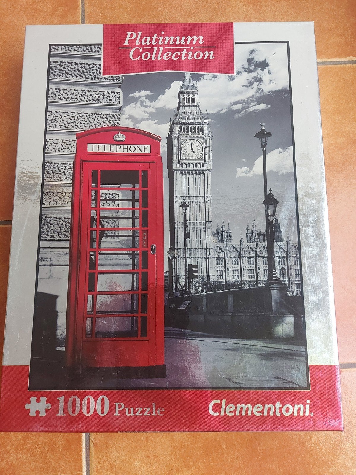Clementoni puzzel London, Ophalen, 500 t/m 1500 stukjes, Gebruikt, Legpuzzel