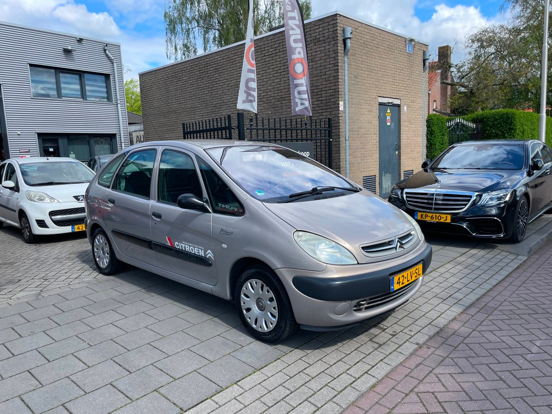 Citroen Xsara Picasso 1.8i-16V Différence Trekhaak Airco NA, Auto's, 4 cilinders, 1749 cc, 116 pk, Beige