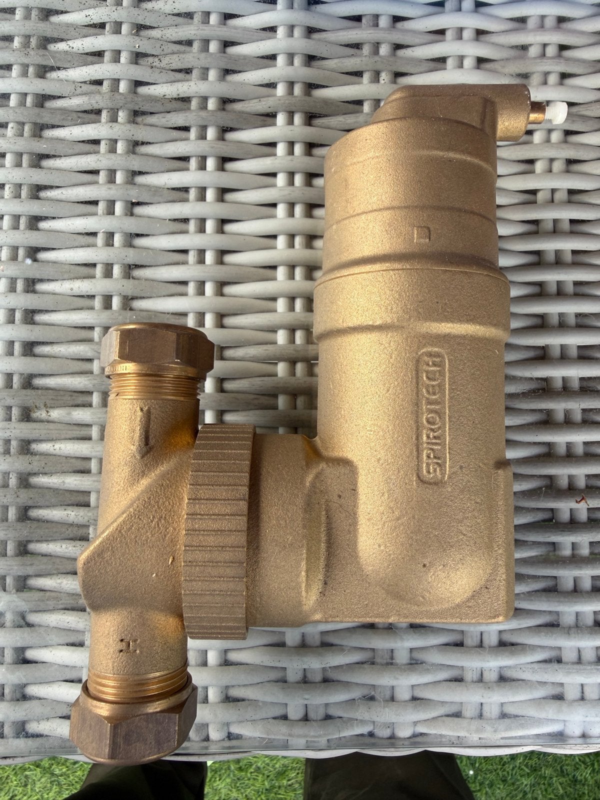 Spirotech luchtafscheider knel 22mm, Ophalen of Verzenden, Nieuw, Koper, Overige typen