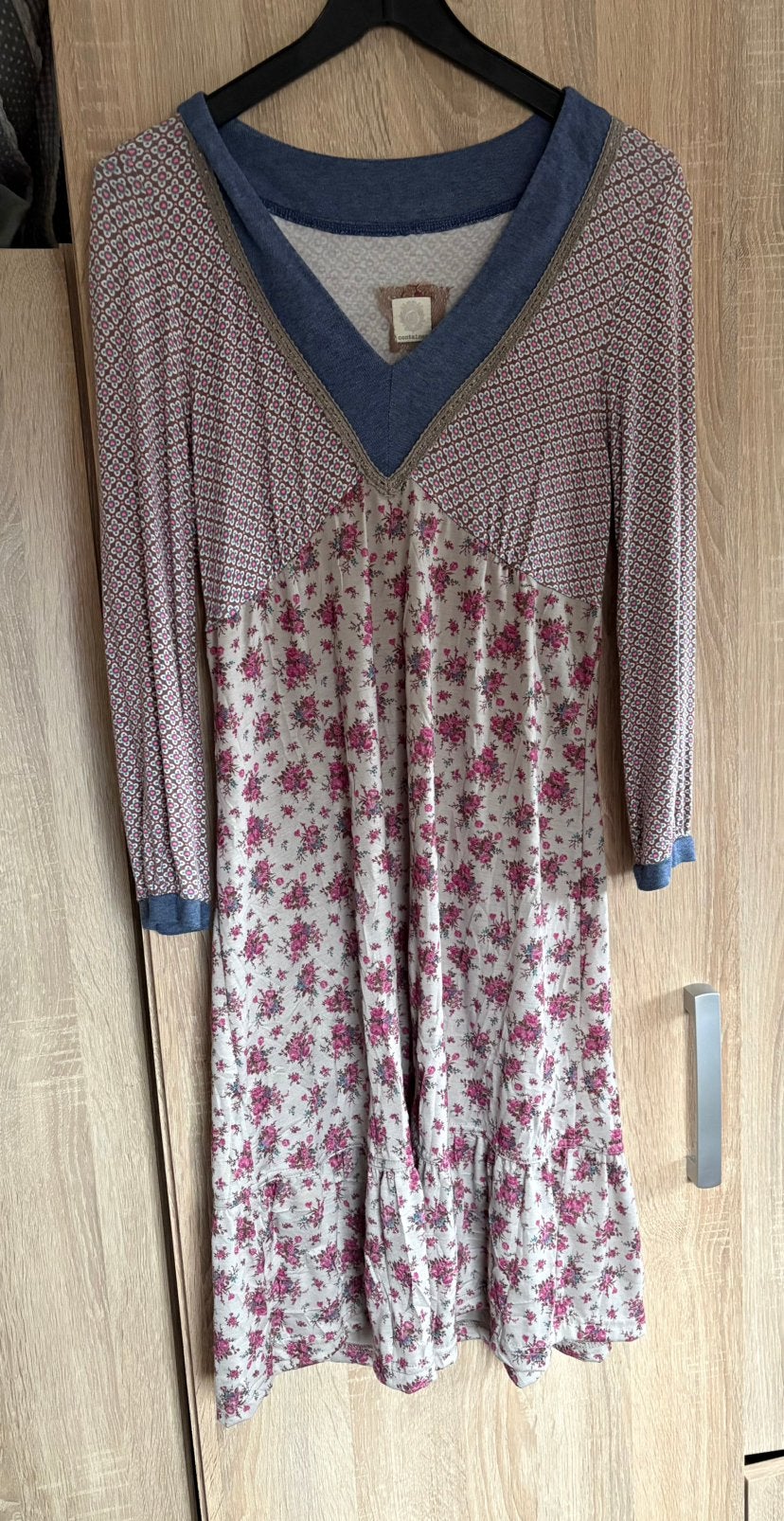 Leuke bohemian jurk maat M van Container, Kleding | Dames, Maat 38/40 (M), Overige kleuren, Ophalen of Verzenden, Zo goed als nieuw