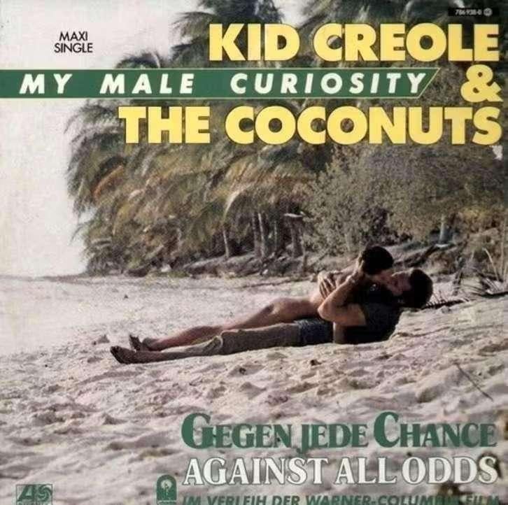 12" Kid Creole & Coconuts Mike Rutherford My Male Curiosity, Cd's en Dvd's, Vinyl | Pop, Zo goed als nieuw, 1980 - 1989, 12 inch