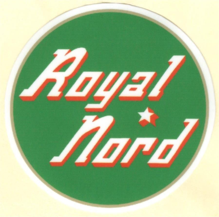 Royal Nord sticker #4, Motoren, Accessoires | Stickers, Ophalen of Verzenden