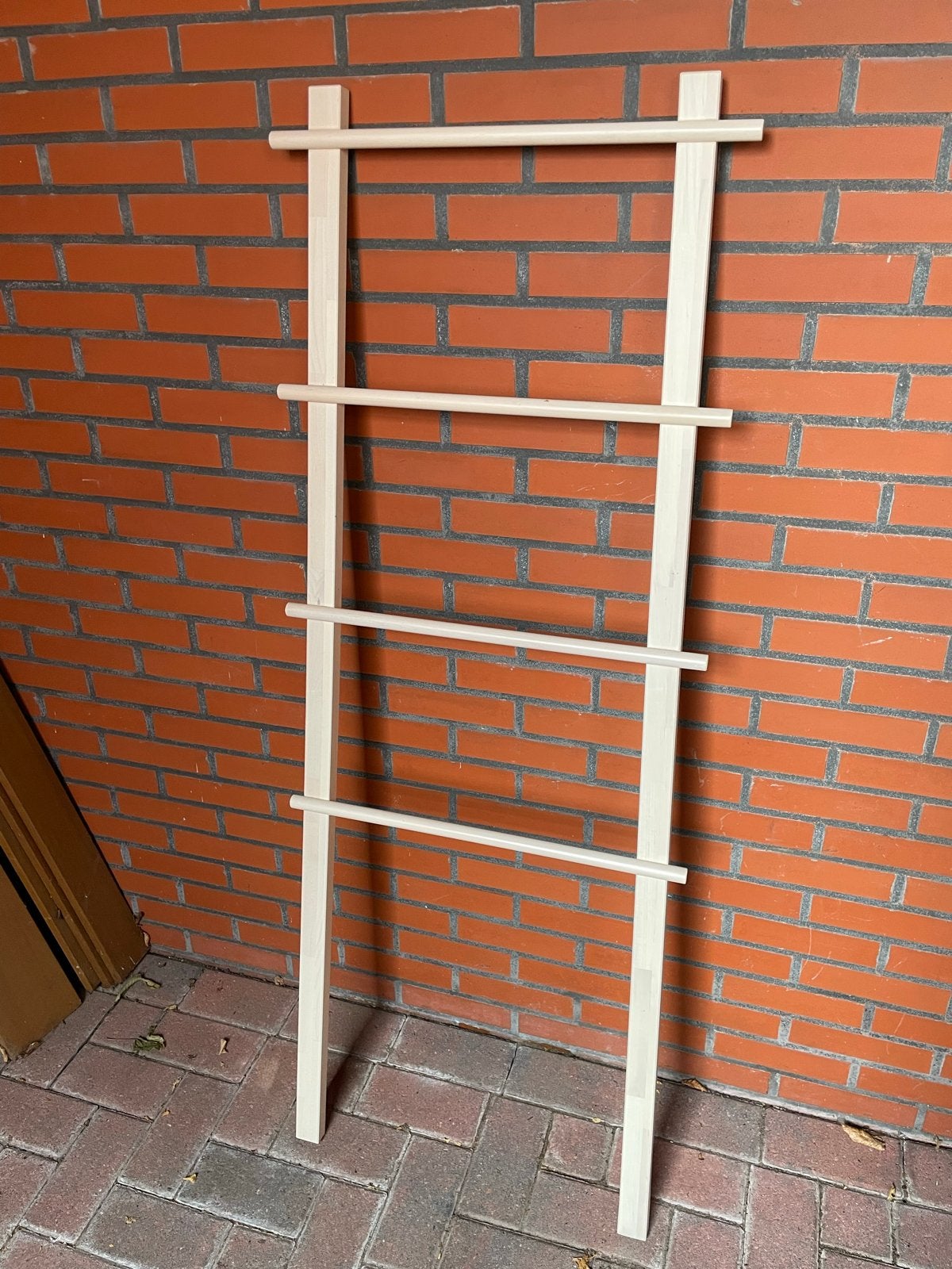 IKEA VILTO Handdoekenrek staand, berken, Handdoekenrek, Overige kleuren, Zo goed als nieuw, Ophalen