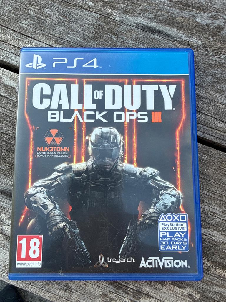 Call of Duty Black Ops III PS4 - Zo goed als nieuw, Spelcomputers en Games, Vanaf 18 jaar, Shooter, Eén computer, Ophalen of Verzenden
