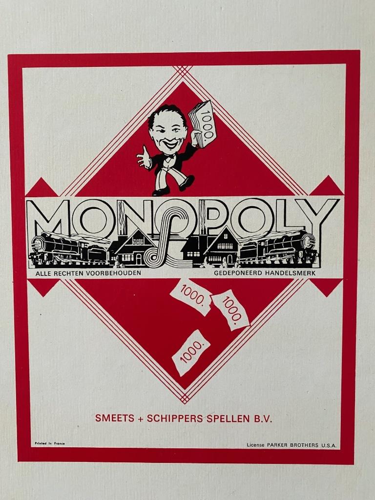 Originele Monopoly Clipper jaren 60 compleet, Vijf spelers of meer, Ophalen of Verzenden, Gebruikt, Clipper