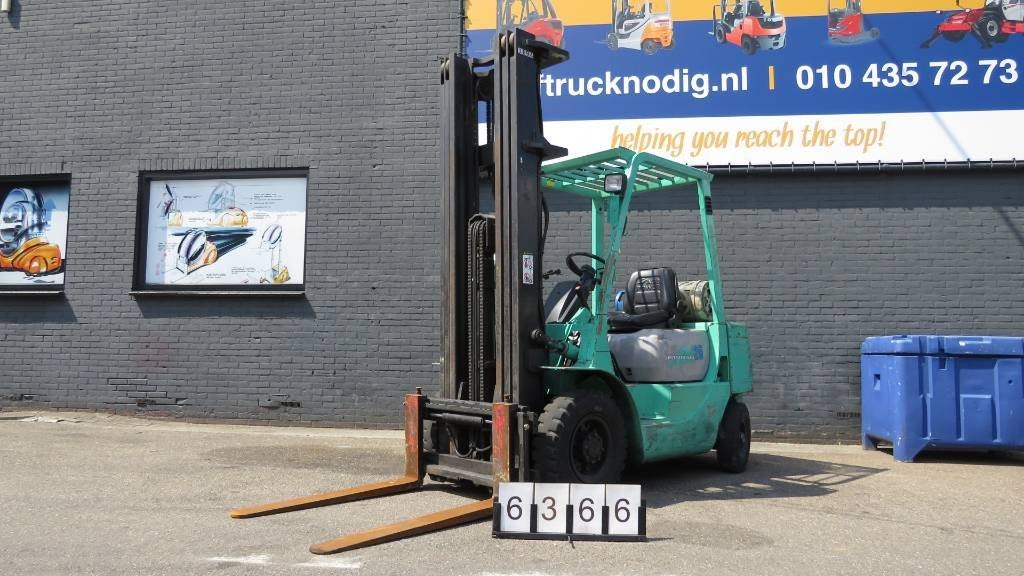 Mitsubishi FG25 (bj 2000), 2000 tot 3000 kg, LPG, Heftruck, Mitsubishi