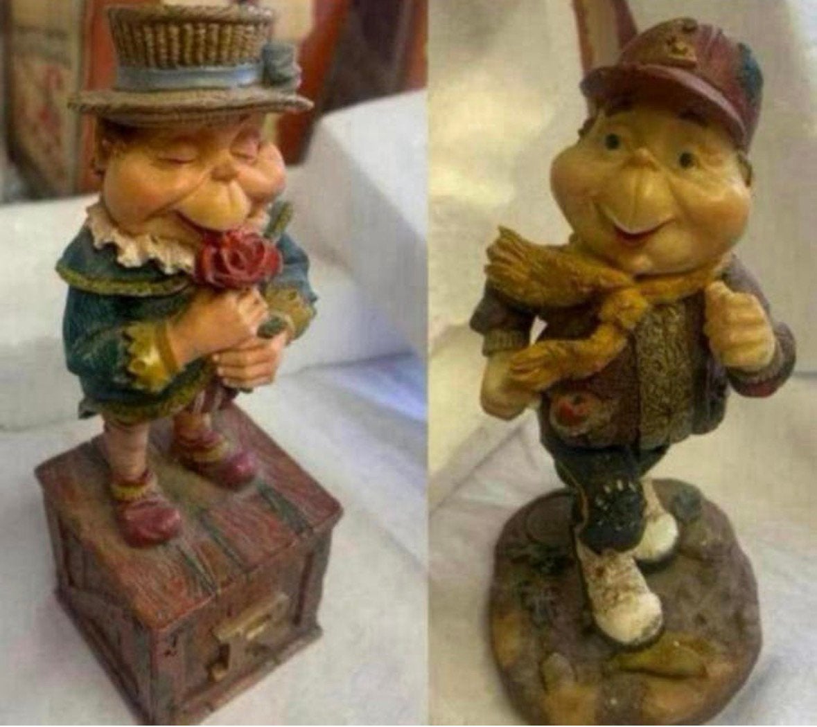 2x beeldjes van laven van de Efteling 1999 vm, Verzamelen, Ophalen of Verzenden, Nieuw, Beeldje of Poppetje