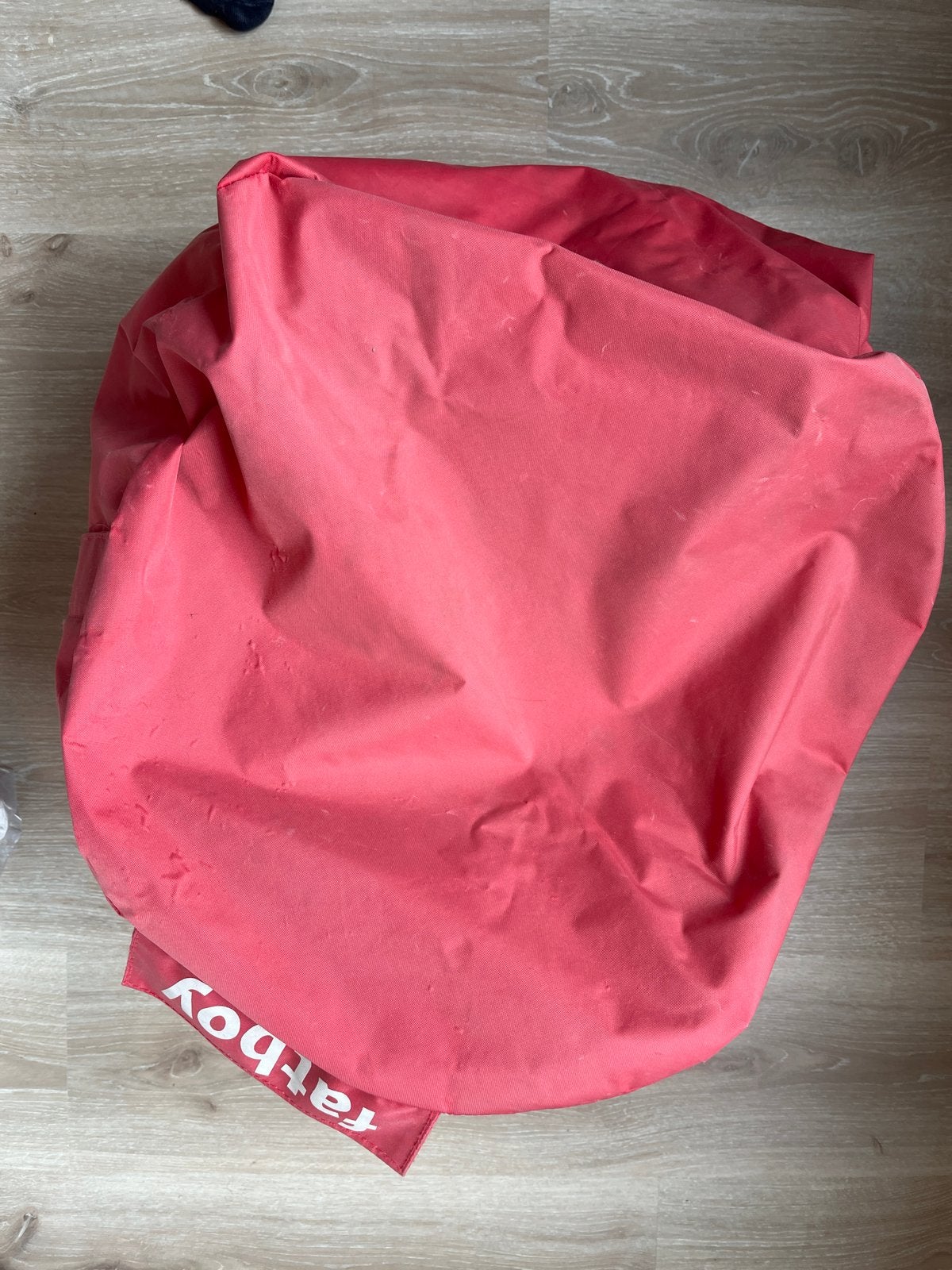 Kleine Fatboy zitzak - rood/roze, Ophalen of Verzenden, Gebruikt, Rood, Zitzak