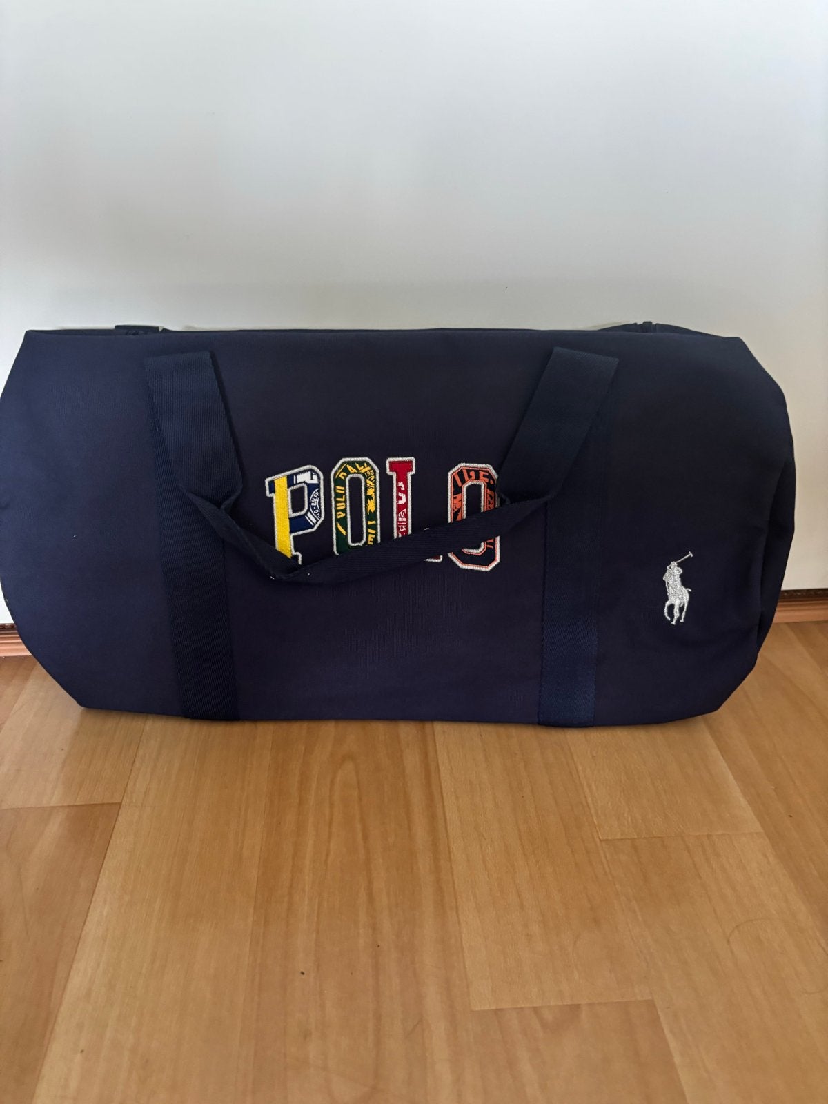 Nieuwe Polo Ralph Lauren Duffle Bag - Reistas, 20 tot 30 cm, Blauw, Nieuw, Ophalen of Verzenden