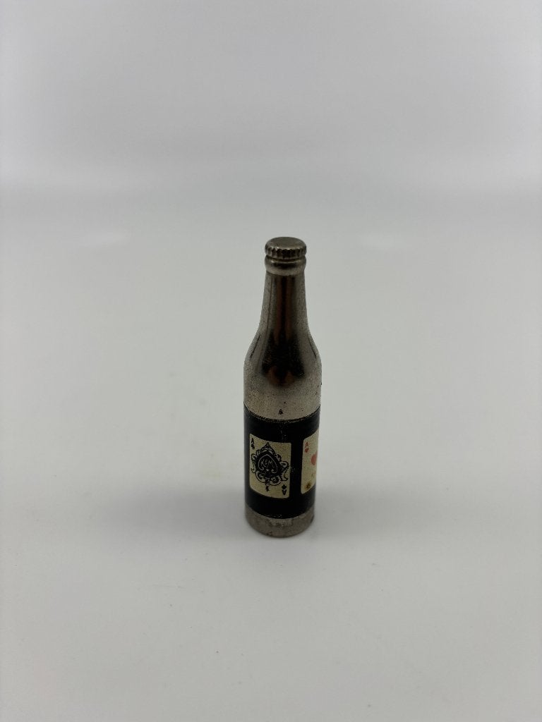 Kem FOUR ACES figural bottle cigarette Lighter, Verzamelen, Ophalen of Verzenden, Gebruikt, Aansteker