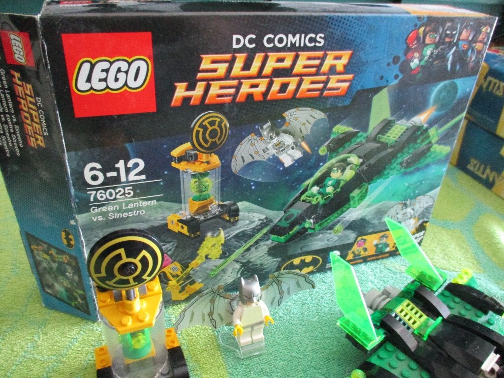 Lego Batman Green Lantern 76025, Ophalen of Verzenden, Gebruikt, Complete set, Lego
