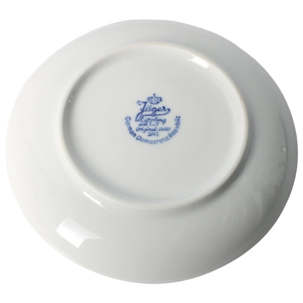 Jäger Eisenberg Blau Saks koffieservies, Antiek en Kunst, Antiek | Servies compleet, Ophalen of Verzenden