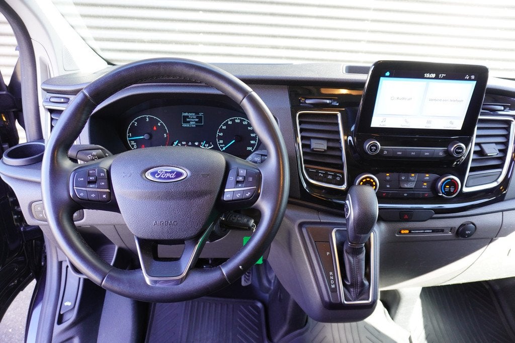 Ford Transit Custom 320 170pk Automaat L2H1 Sport Raptor Tre, 15 km/l, Euro 6, 4 cilinders, Zwart