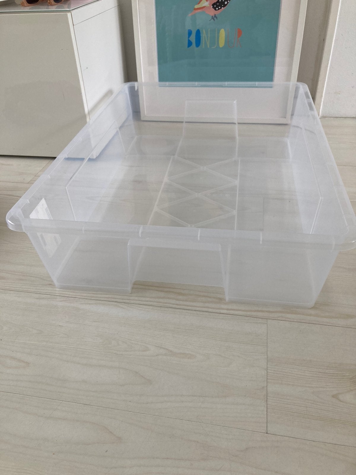 Samila Ikea transparante opberg BAK (zonder deksel), Huis en Inrichting, Woonaccessoires | Kisten, Ophalen, Kunststof, 50 tot 100 cm