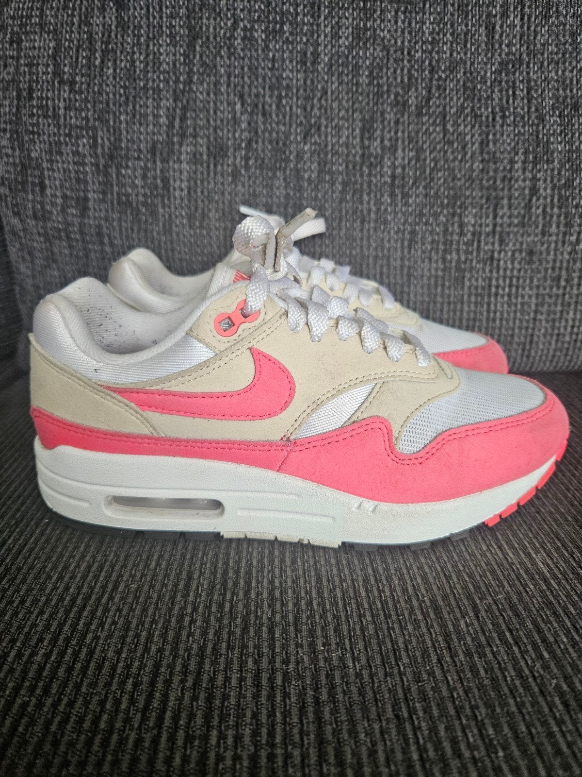 Nike Air Max 1 Aster Pink maat 36,5, Verzenden, Sneakers of Gympen, Roze, Nike air max