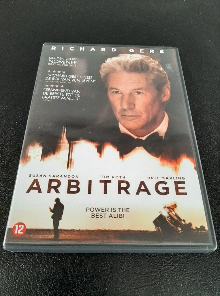 Arbitrage, Richard Gere, Susan Sarandon, Tim Roth!, Cd's en Dvd's, Vanaf 12 jaar, Ophalen of Verzenden, Gebruikt, Overige genres