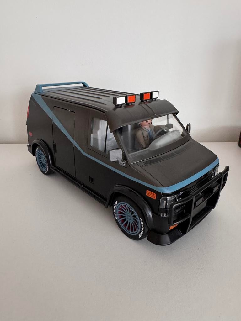 Playmobil A-Team bus met figuren, Ophalen, Gebruikt