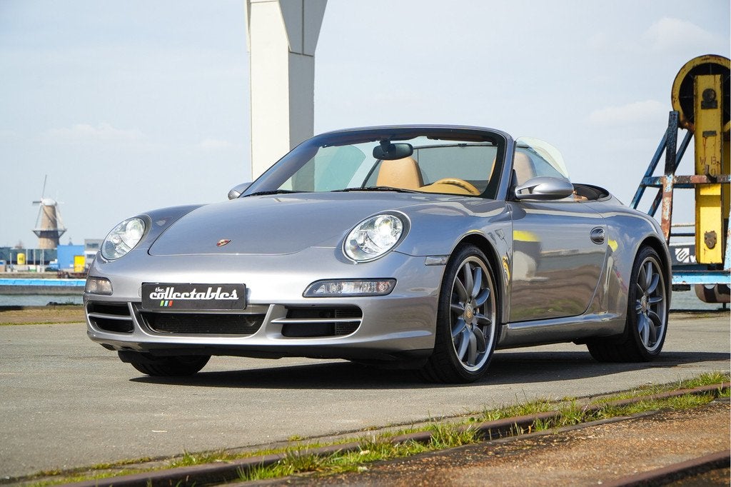 Porsche 911 Cabrio 3.8 Carrera S (bj 2007, automaat), Auto's, Porsche, Bedrijf, Te koop, ABS, Airbags, Airconditioning, Alarm