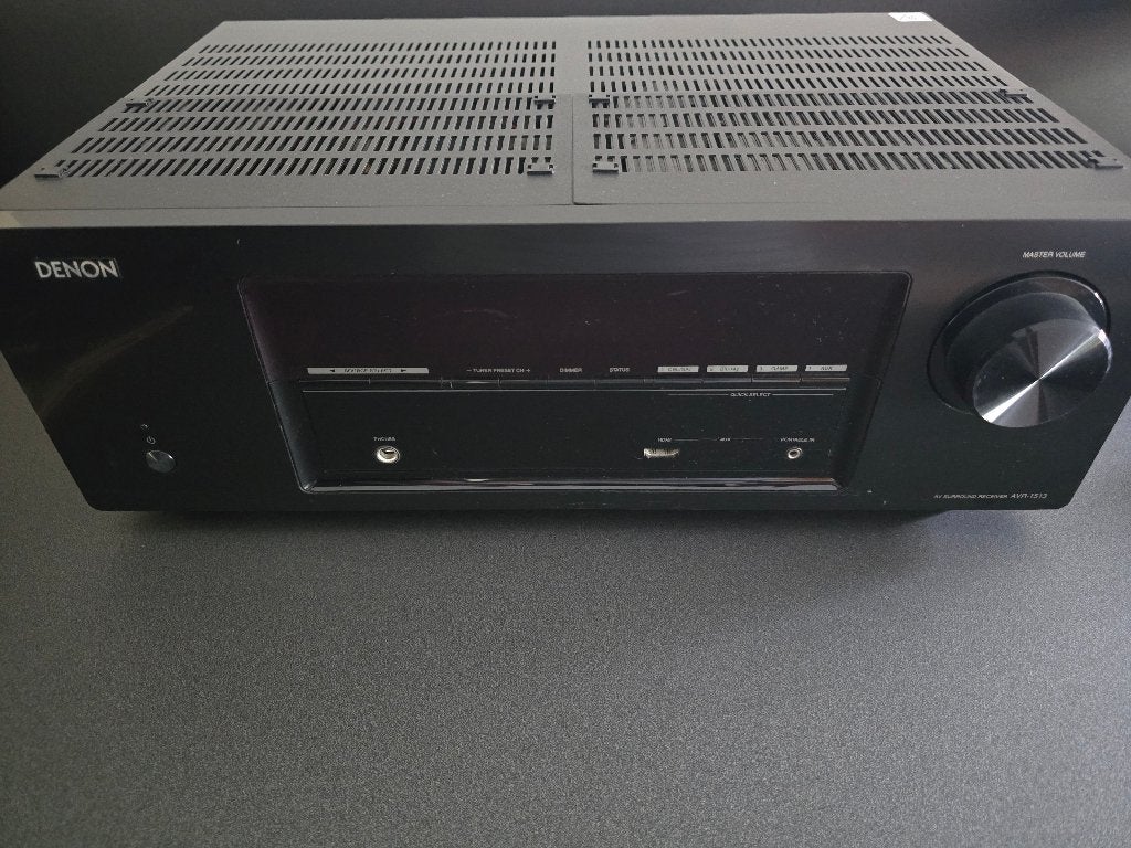 Denon surround receiver / versterker AVR 1513, Ophalen, Gebruikt, 120 watt of meer, Denon