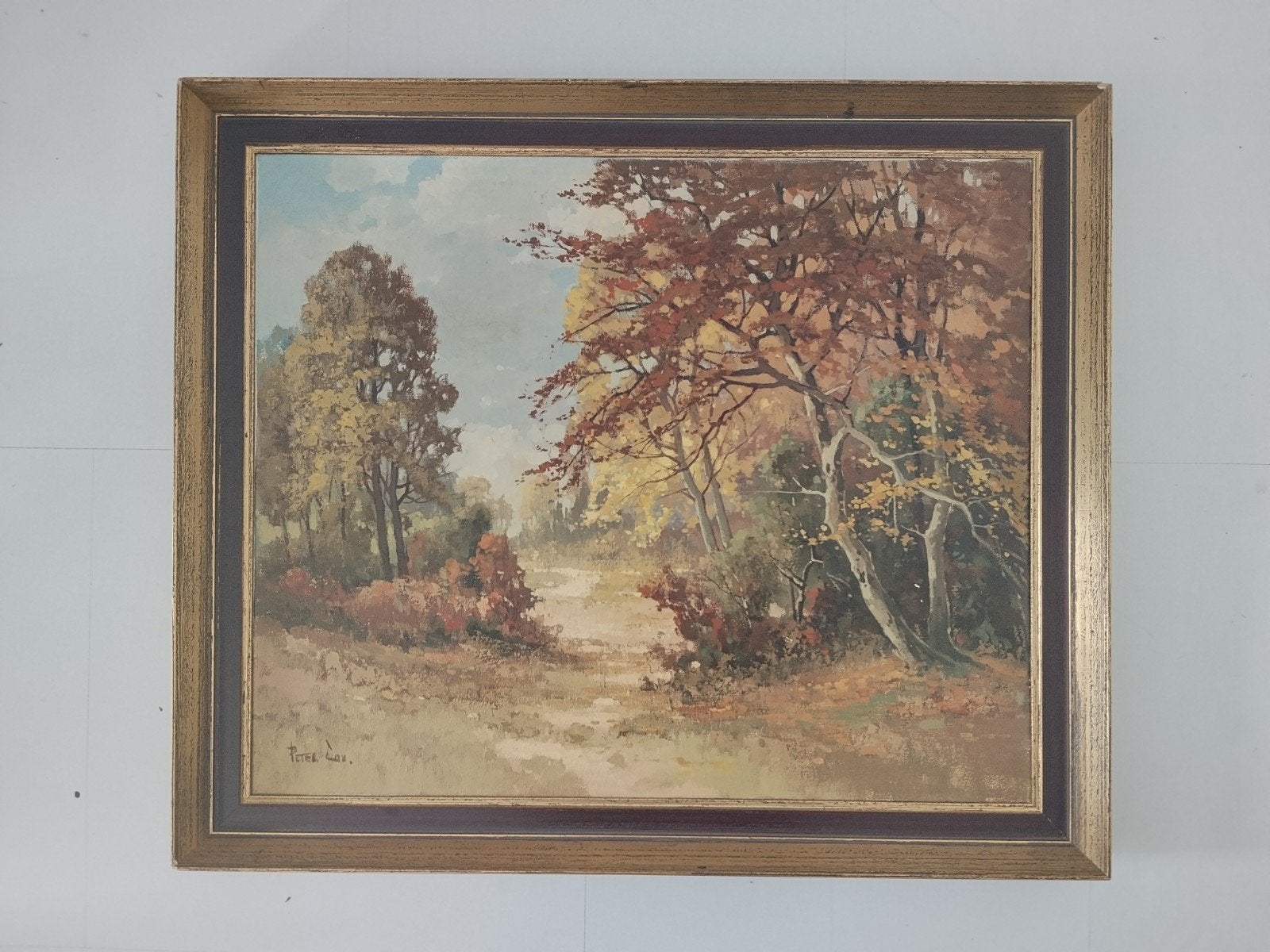 Peter Cox Herfstlandschap oud antiek schilderij
Prachtig oli, Ophalen of Verzenden
